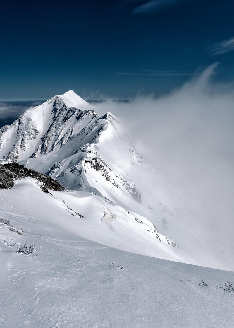 Snowy mountains